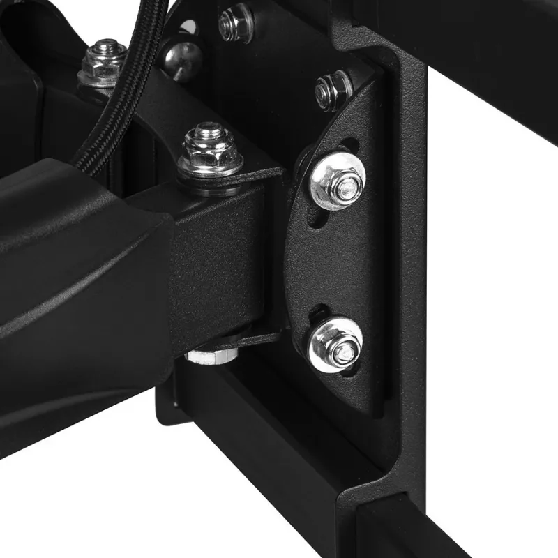KINGMOUNT KG-1028 pasukamas ir pakreipiamas televizoriaus sieninis laikiklis 42-100 colių ekranams, VESA nuo 200x100 iki 800x400, iki 45,5 kg
