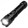 VAYOX VA0179 įkraunamas žibintuvėlis, 600 lm, 10 W, zoom, išorinės baterijos funkcija, USB-C