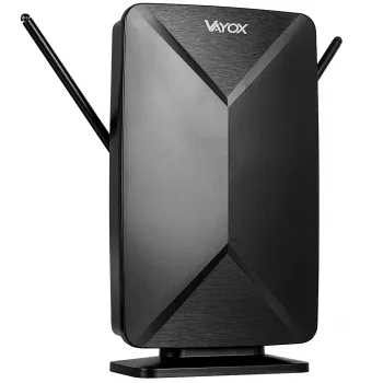 VAYOX VA0248 Vidinė/lauko DVB-T/T2 4K antena su stiprintuvu ir LTE 4G filtru