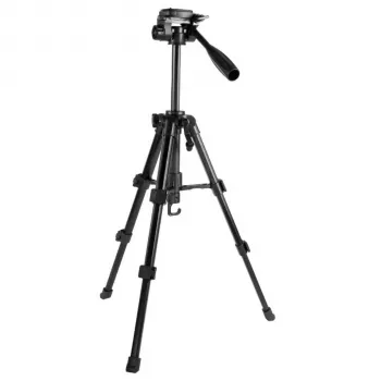 Levenhuk Level Base TR30 Grindinis Trikojis su 3 Krypčių Galvute, Aliumininėmis Kojomis, Maks. Apkrova 3 kg, Aukštis 490-1350 mm
