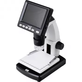 Levenhuk DTX 500 LCD skaitmeninis mikroskopas 20x-500x 5MP 3,5 inch ekranas