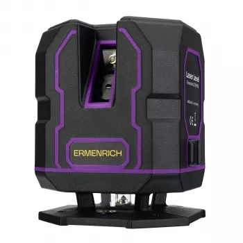 Ermenrich LV30 PRO Lazerinis Nivelyras - 3x360° Žalia 12 Linijų, Savaiminis Išsilyginimas, IP54