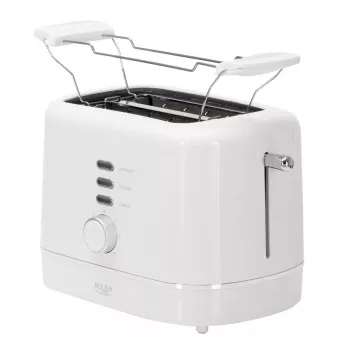 Adler AD 3224 White Toaster 750W 2 Slots