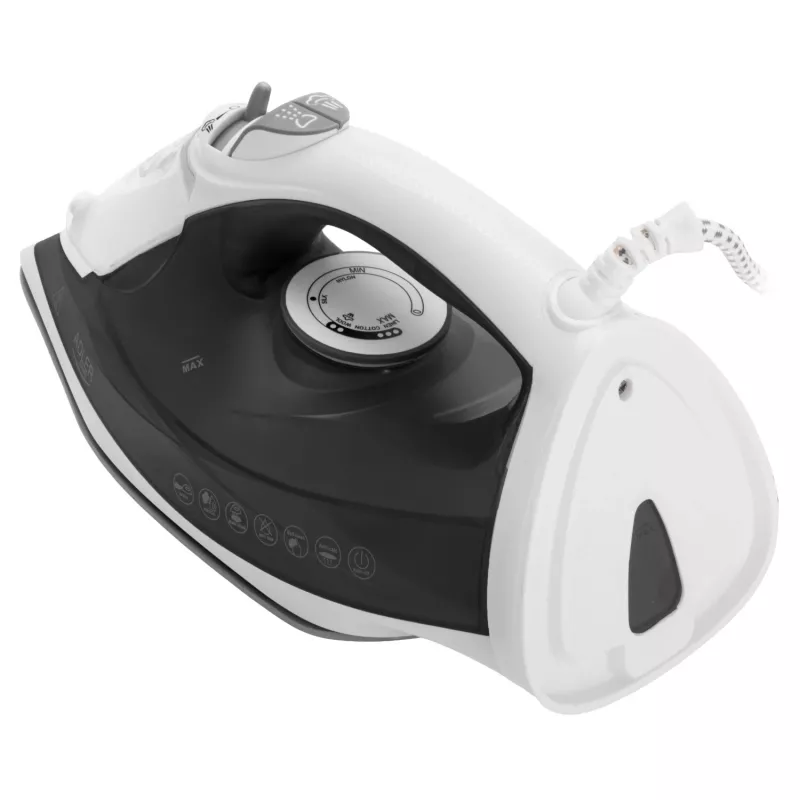 Adler AD 5051 Garų lygintuvas su keraminiu padu, 2600 W, 350 ml talpa