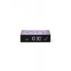 LEXON Flip Premium žadintuvas su reversiniu dizainu, violetinis LR152LL
