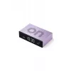 LEXON Flip Premium žadintuvas su reversiniu dizainu, violetinis LR152LL