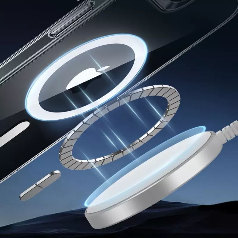 ESR Classic Hybrid HaloLock MagSafe Dėklas, skirtas iPhone 16e / 17e, Skaidrus