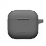AMAZINGTHING Omni Case, skirtas „AirPods 4“ – juoda
