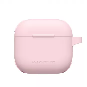 AMAZINGTHING Omni Case, skirtas AirPods 4 – rožinė