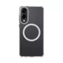 AMAZINGTHING Minimal Mag Case su magnetiniu žiedu, skirtas „Samsung Galaxy S25 Edge“ – permatomas