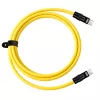 Newell USB-C į USB-C laidas 100W, 2m, silikoninis, geltonai juodas