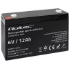 Qoltec AGM Battery 6V 12Ah Maintenance-Free LongLife for UPS, Scales, Cash Registers