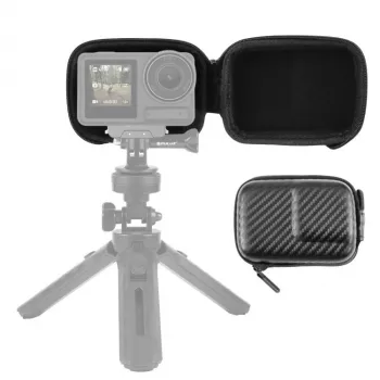 PULUZ kietas apsauginis dėklas, skirtas DJI Osmo Action 4 / Action 3 – juodas (PU946B)
