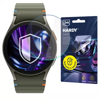 3MK PROTECTION Samsung Galaxy Watch 7 40mm Hardy Fusion Hybrid Glass Screen Protector (2 vnt. pakuotė)