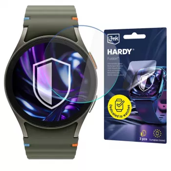 3MK PROTECTION Samsung Galaxy Watch 7 40mm Hardy Fusion Hybrid Glass Screen Protector (2 vnt. pakuotė)