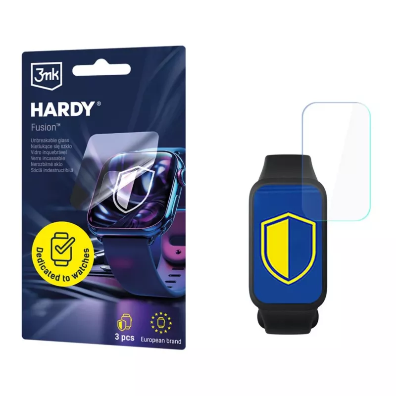 3MK PROTECTION Xiaomi Smart Band 9 Active – 3mk Hardy Fusion Watch Protection