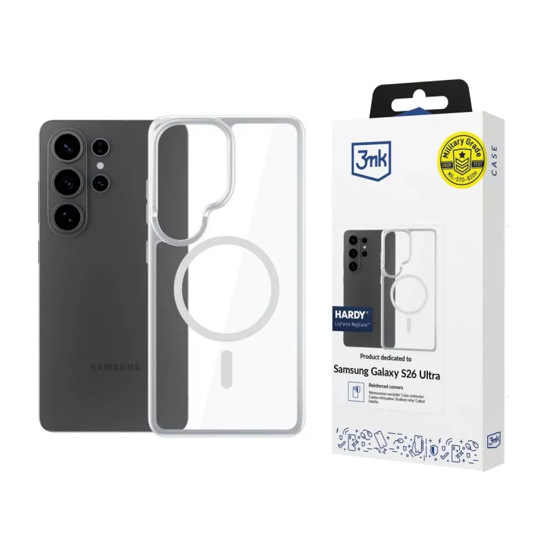 3MK PROTECTION Samsung Galaxy S26 Ultra - 3mk Hardy LiqForce MagCase