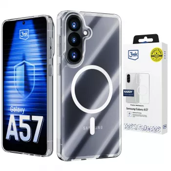 3MK PROTECTION Samsung Galaxy A57 - 3mk Hardy LiqForce MagCase Black