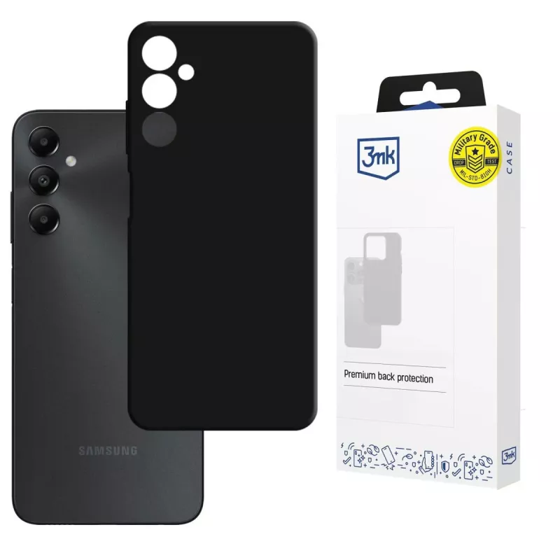 3MK PROTECTION Samsung Galaxy A05s - 3mk Hardy Mellow Case Black