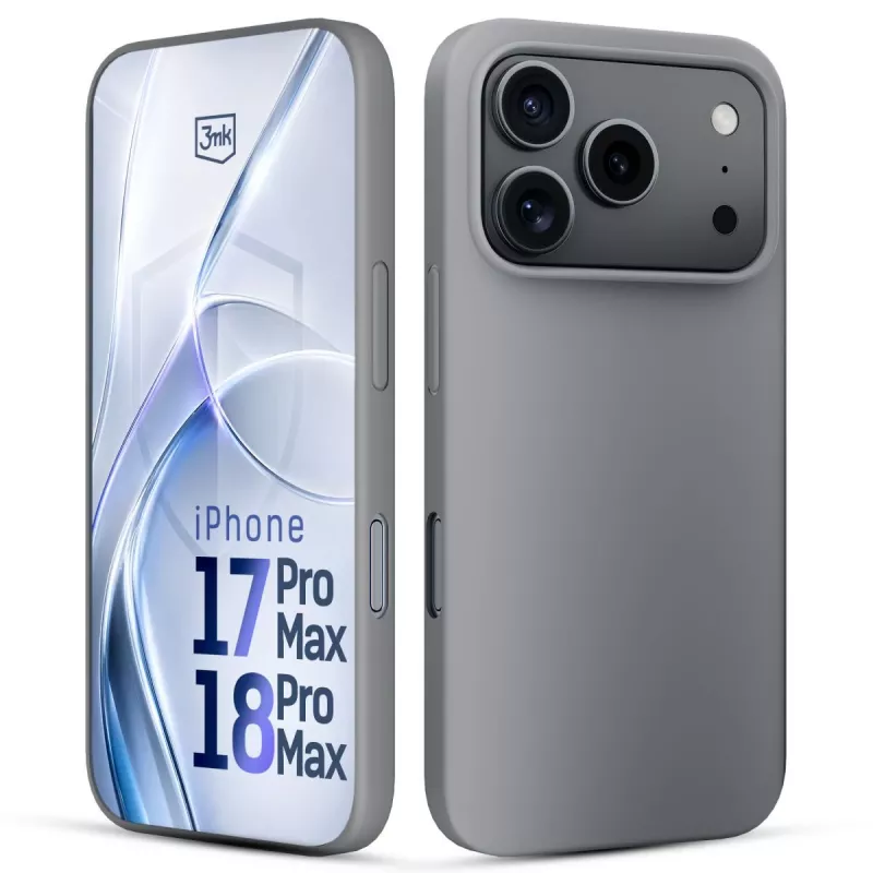 3MK PROTECTION Apple iPhone 17 Pro Max Hardy Mellow Case Gray