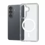 Crong Hybrid Clear Magnetic Case, skirtas Samsung Galaxy S26 – suderinamas su MagSafe (permatomas)