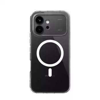 Crong Hybrid Clear Magnetic Case, skaidrus, skirtas „Honor 600 5G“ (suderinamas su MagSafe)