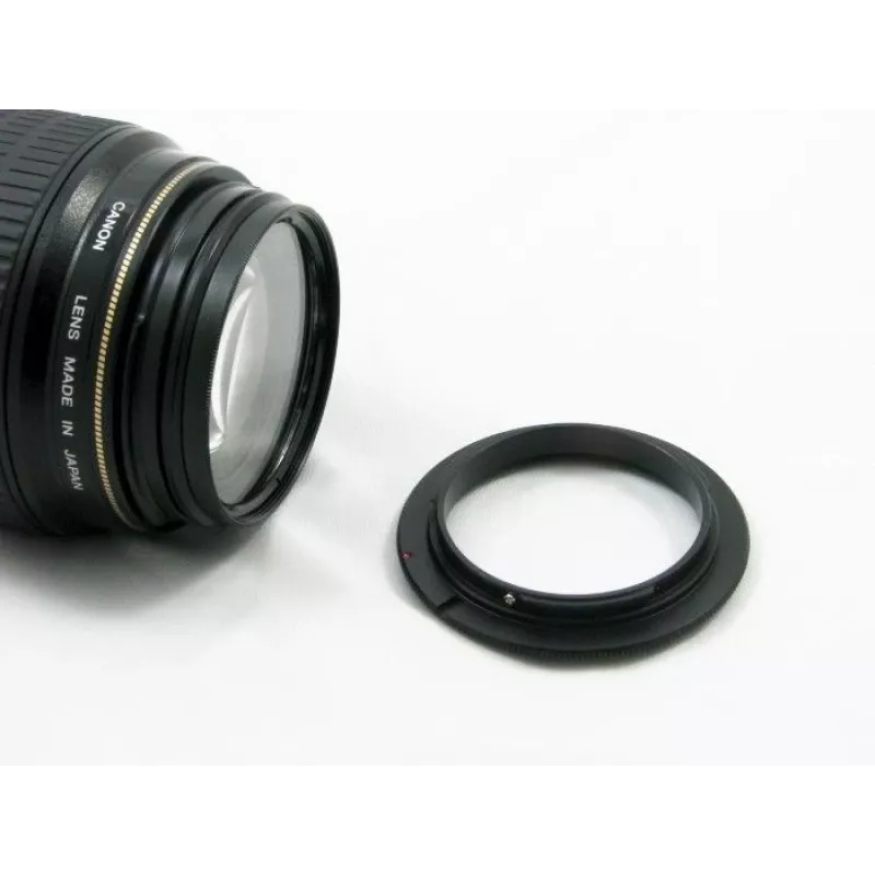 JJC makro atvirkštinis žiedas, skirtas Pentax K laikiklio fotoaparatams – 49 mm