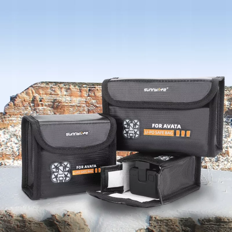 SUNNYLIFE Apsauginis dėklas DJI Avata skrydžio akumuliatoriui - Juoda