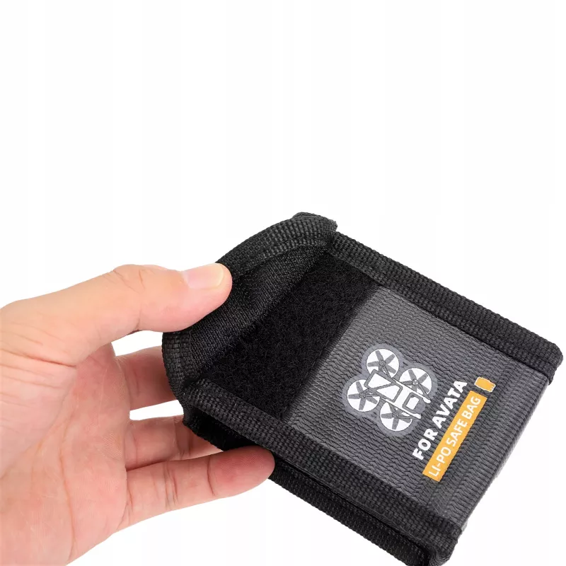 SUNNYLIFE Protective Case for 2x DJI Avata Batteries - EVA Hard Shell, Black