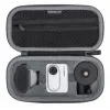 SUNNYLIFE Protective Carrying Case for Insta360 Go 3, Black, Nylon, EVA, Shockproof, Dustproof, Splash-resistant, with Hand Strap