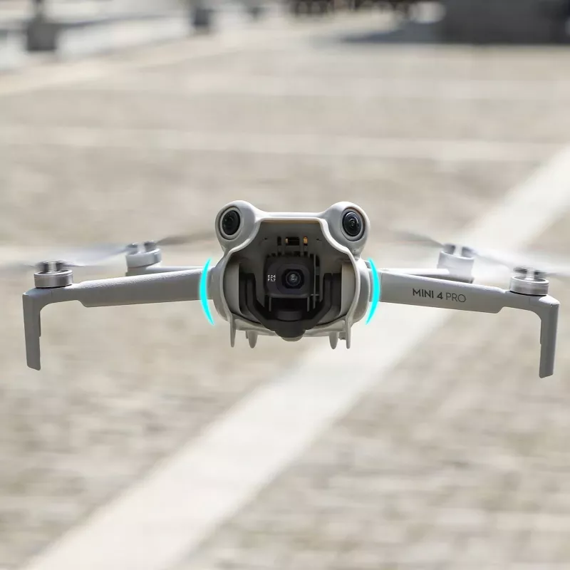 SUNNYLIFE Objektyvo gaubtas, skirtas DJI Mini 4 Pro dronui – apsauga nuo akinimo, juodas
