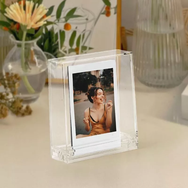 LOVEINSTANT Transparent Acrylic Photo Frame for Fujifilm Instax Square Link SQ40 SQ1 SQ6 SQ10 SQ20