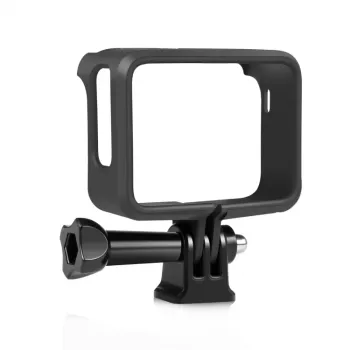 PULUZ Rėmelio laikiklis su apsauginiu korpusu ir trikojo adapteriu, skirtas Insta360 GO 3 (PU881B)