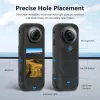PULUZ PU757B objektyvo dangtelis ir silikoninis apsauginis dėklas Insta360 X5