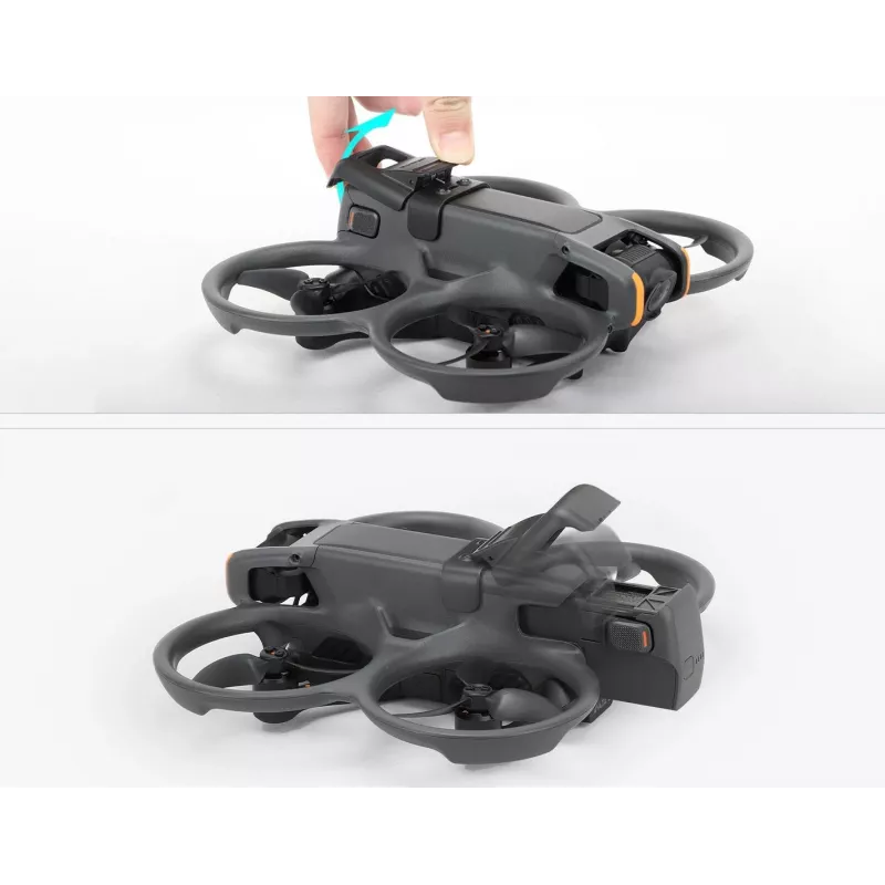 SUNNYLIFE Apsauginis akumuliatoriaus dangtelis, skirtas DJI Avata 2 – juodas