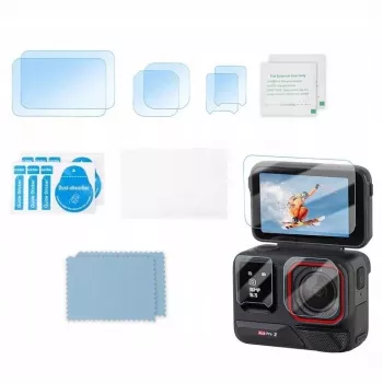 SUNNYLIFE Protection Kit 6x Lens Protector + 2x Screen Protector for Insta360 Ace Pro 2 Camera BHM917