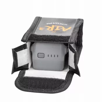 SUNNYLIFE Ugniai atsparus dėklas, skirtas 1 DJI Air 3 / 3S baterijai