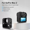 PULUZ 3-in-1 Kit Protective Case, Lens Cap, Hand Strap for GoPro Max 2 - Black