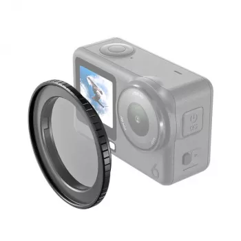PULUZ 49mm filtrų adapterio laikiklis, skirtas DJI Osmo Action 6
