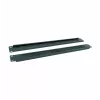 RACKTEL RL-ZASZP 1U Brush Cable Entry Panel for 19 inch Rack, Black