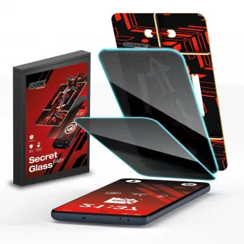 GrizzGlass SecretGlass Easy Privacy Screen Protector, skirta „Xiaomi POCO F6“