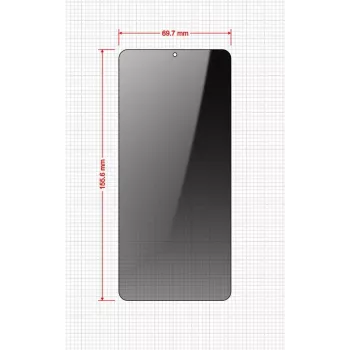 GrizzGlass SecretGlass Easy Privacy Screen Protector, skirta „Xiaomi POCO F6“