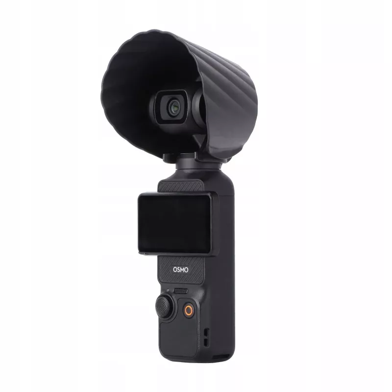 SUNNYLIFE Lens Sun Hood, skirta DJI Osmo Pocket 3 – juoda