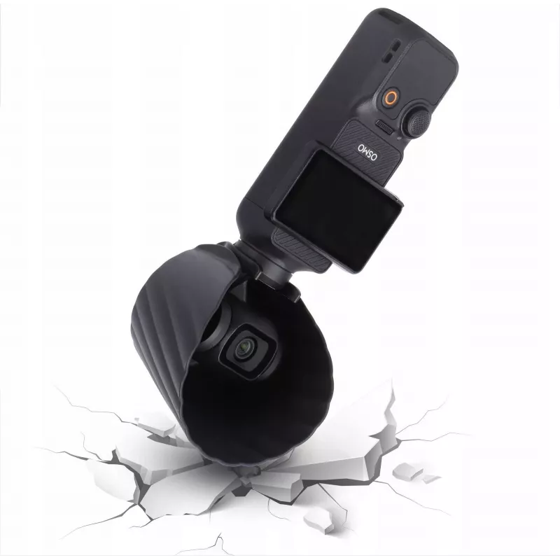 SUNNYLIFE Lens Sun Hood, skirta DJI Osmo Pocket 3 – juoda