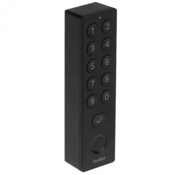Tedee PRO Smart Keypad (Juoda) TKV2.0B