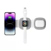 Tech-Protect QI15W-A32 3IN1 „MagSafe“ belaidžio įkrovimo stovas pilka