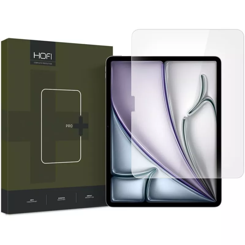 Hofi Glass Pro+ grūdinto stiklo apsauginis ekrano stikliukas, skirtas Apple iPad Air 11 inch (2024) M2 - skaidrus
