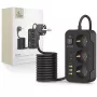 TECH-PROTECT PC3X6 Power Socket 3 USB & 3 Type-C & 3 Socket 200cm Black
