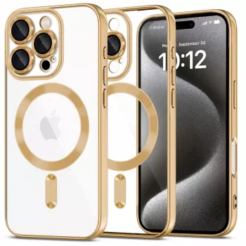 Tech-Protect MagFlex iPhone 16 Pro dėklas (auksinis)