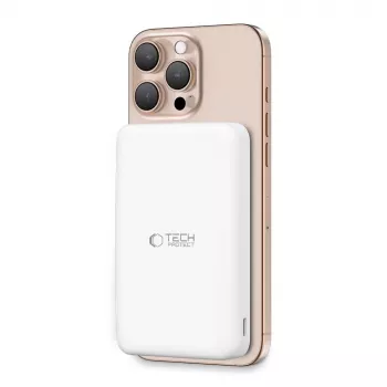 TECH-PROTECT PB24 LIFEMAG QI2 MAGSAFE POWER BANK 10000MAH BALTA
